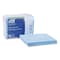 Tork Small Pack Foodservice Cloth, 1-Ply, 11.75 x 14.75, Unscented, Blue/White, 80 Cloths, 4PK 192183 - alternate 2